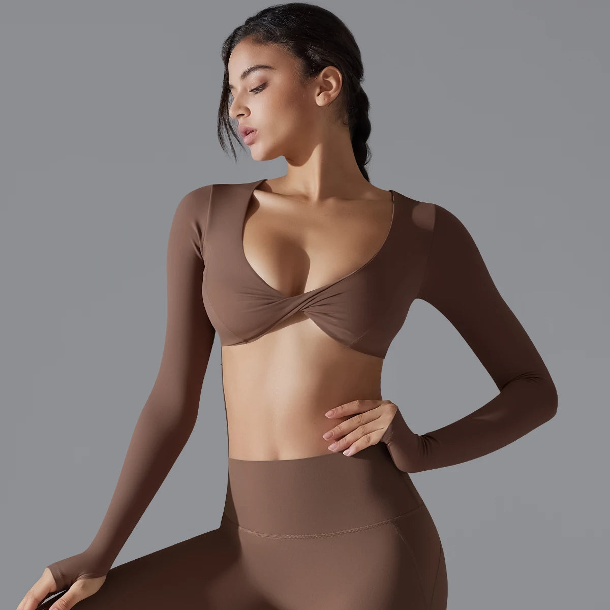 Tomi Long Sleeve Active Bra